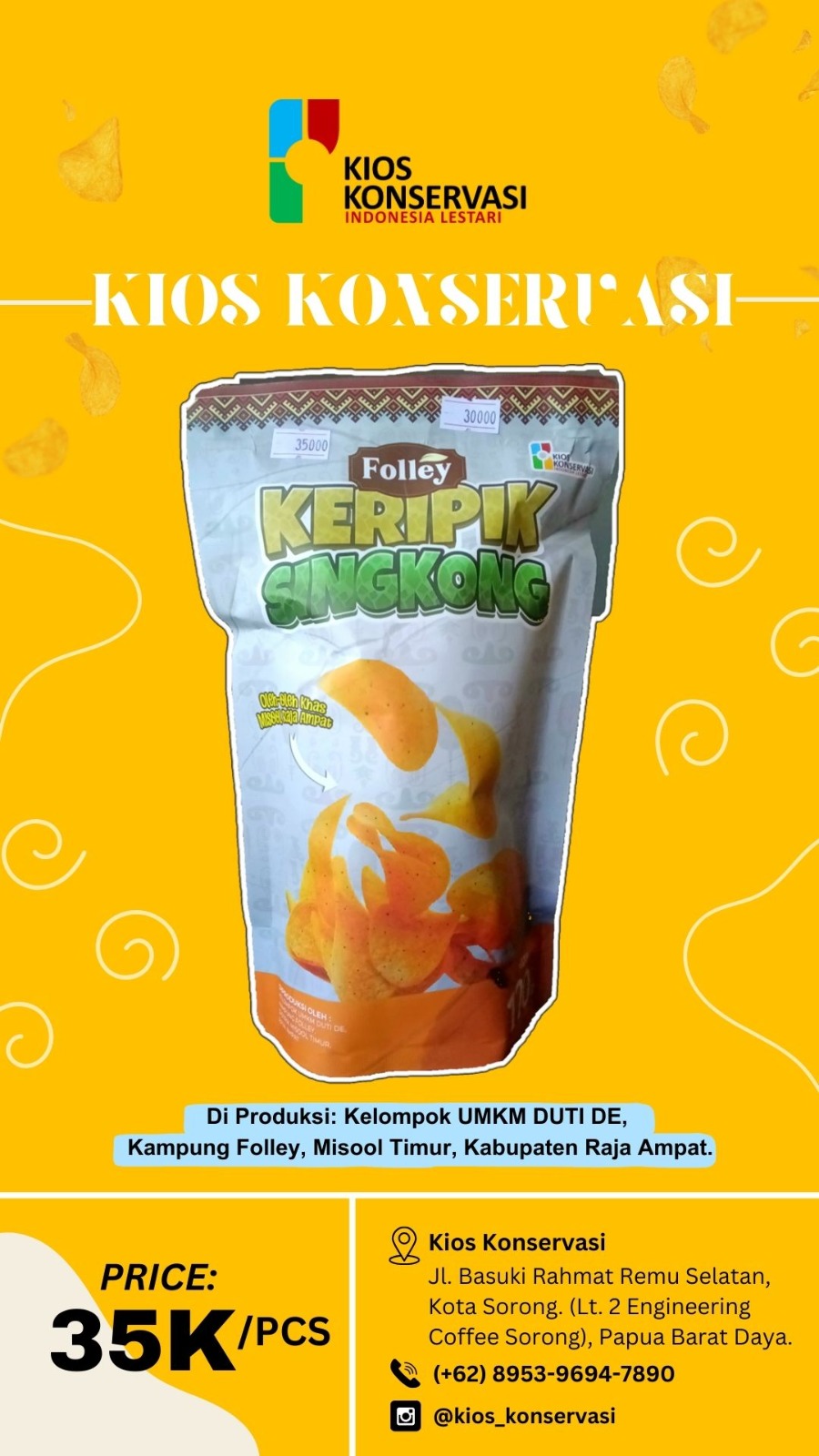 KERIPIK SINGKONG